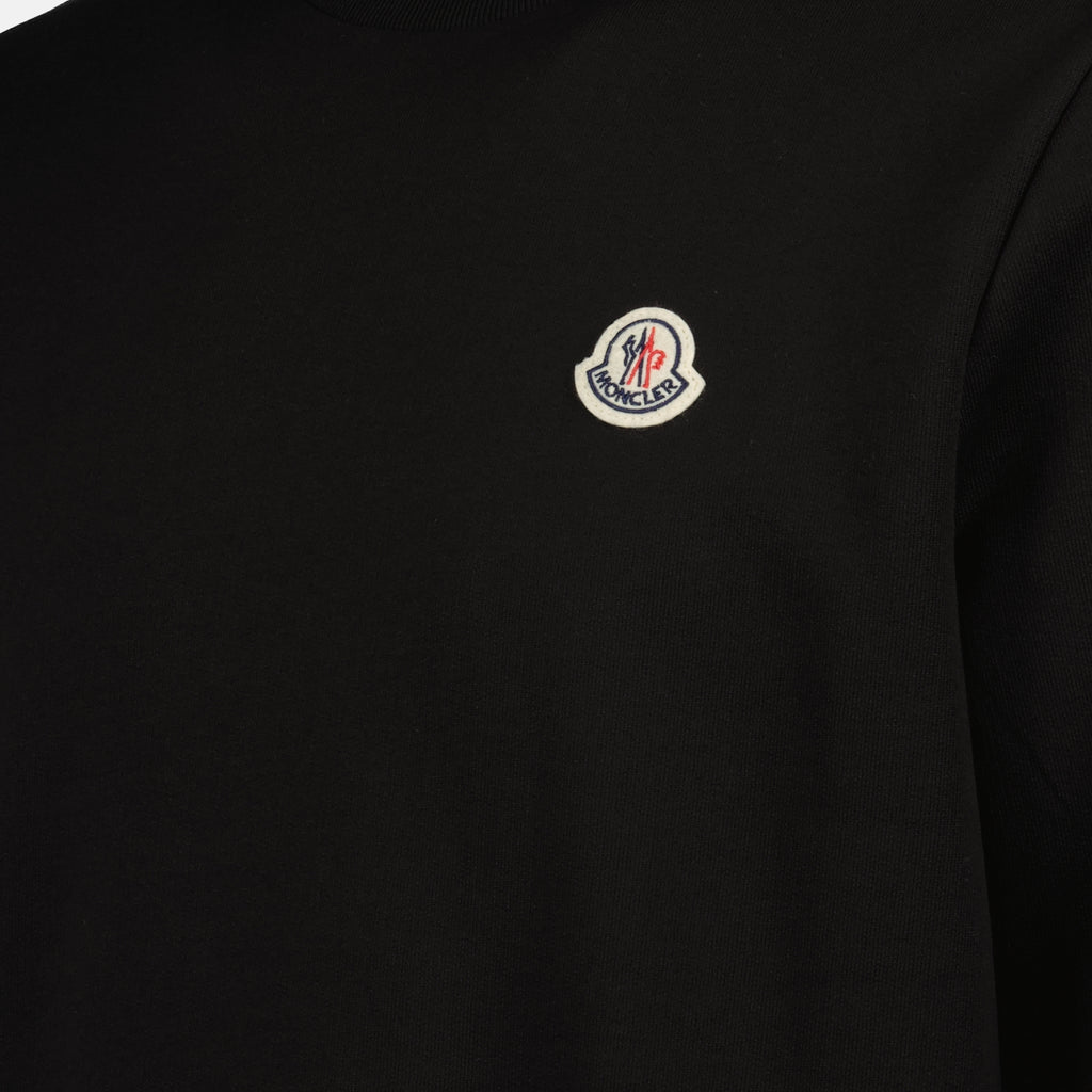 Moletons Sweatshirt à logo Moncler Preto Homme