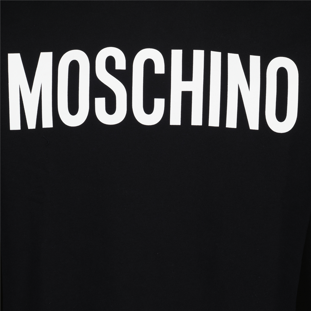 스웨트셔츠 Sweatshirt à logo Moschino 검은색 Homme