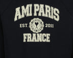 Sudaderas Sweatshirt Ami Paris France Ami PARIS Negro Unisexo