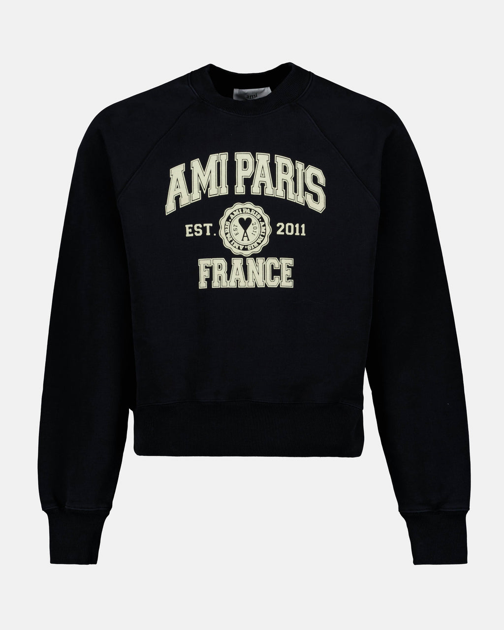 Sudaderas Sweatshirt Ami Paris France Ami PARIS Negro Unisexo