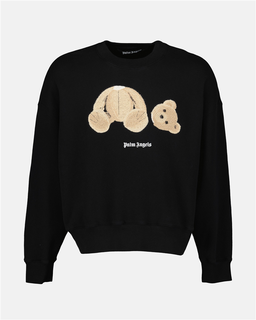 Sweatshirts Bear sweatshirt Palm Angels Black Man