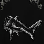 스웨트셔츠 Sweatshirt Broken Shark Palm Angels 검은색 Homme