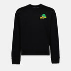 Maille Sweatshirt Brush Arrow Off-White Noir Homme