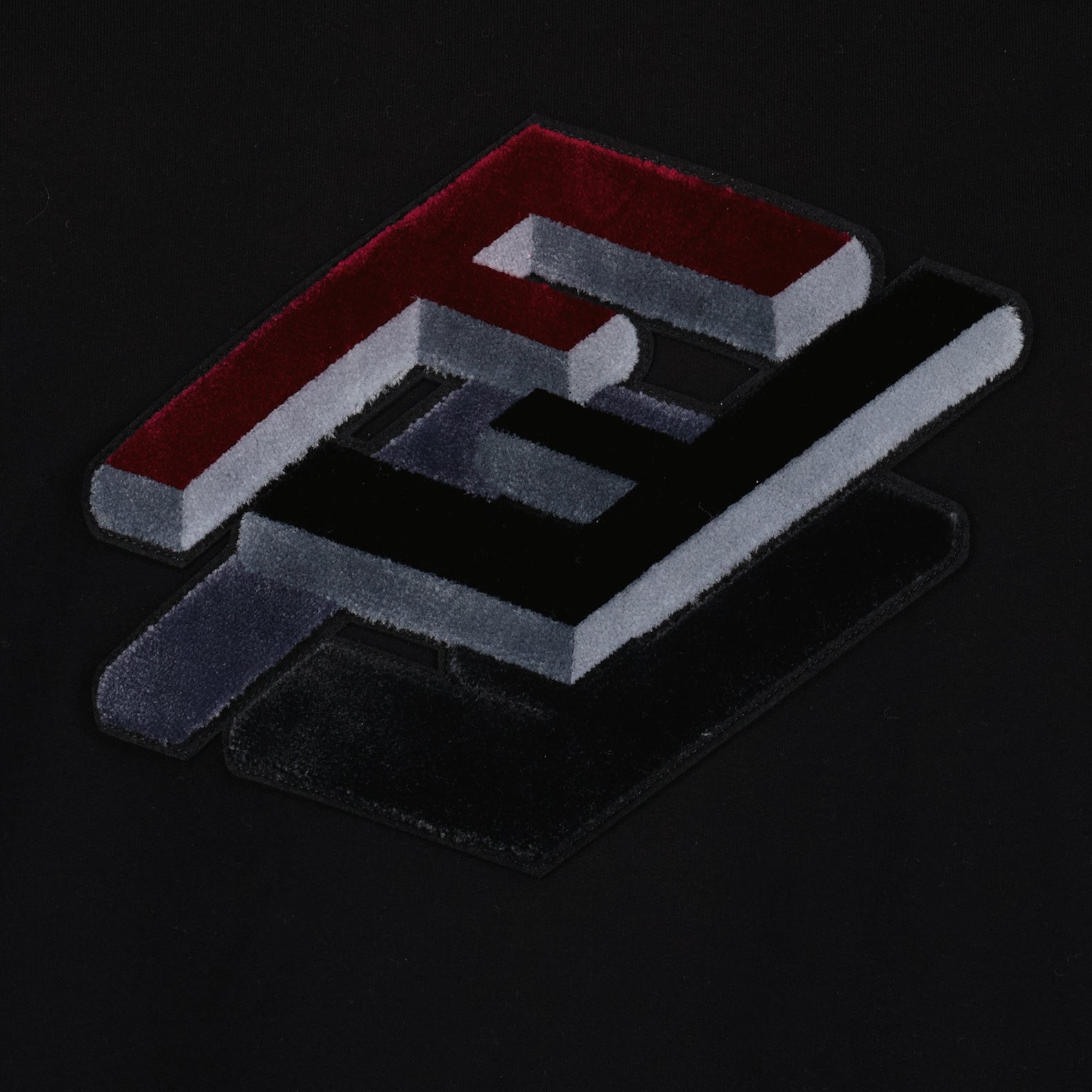 Felpe Sweatshirt FF 3D Fendi Nero Homme