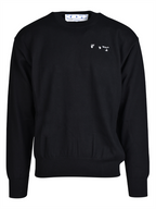 니트웨어 Sweatshirt OW logo Off-White 검은색 Homme