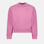 Sweatshirts Heart Friend Sweatshirt Ami PARIS Pink Unisex