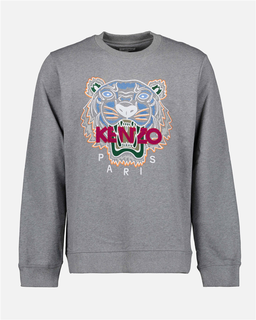 스웨트셔츠 Sweatshirt Tiger Kenzo 회색 Homme