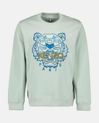 Felpe Sweatshirt Tiger Kenzo Verde Homme