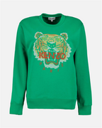 スウェットシャツ ケンゾー タイガー スウェットシャツ レディース グリーン Kenzo 緑 女性