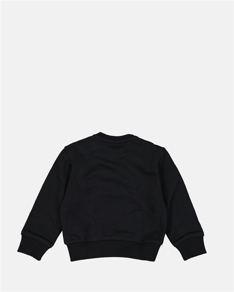 의류 Sweatshirt Versace Via Gesù Versace 검은색 어린이들