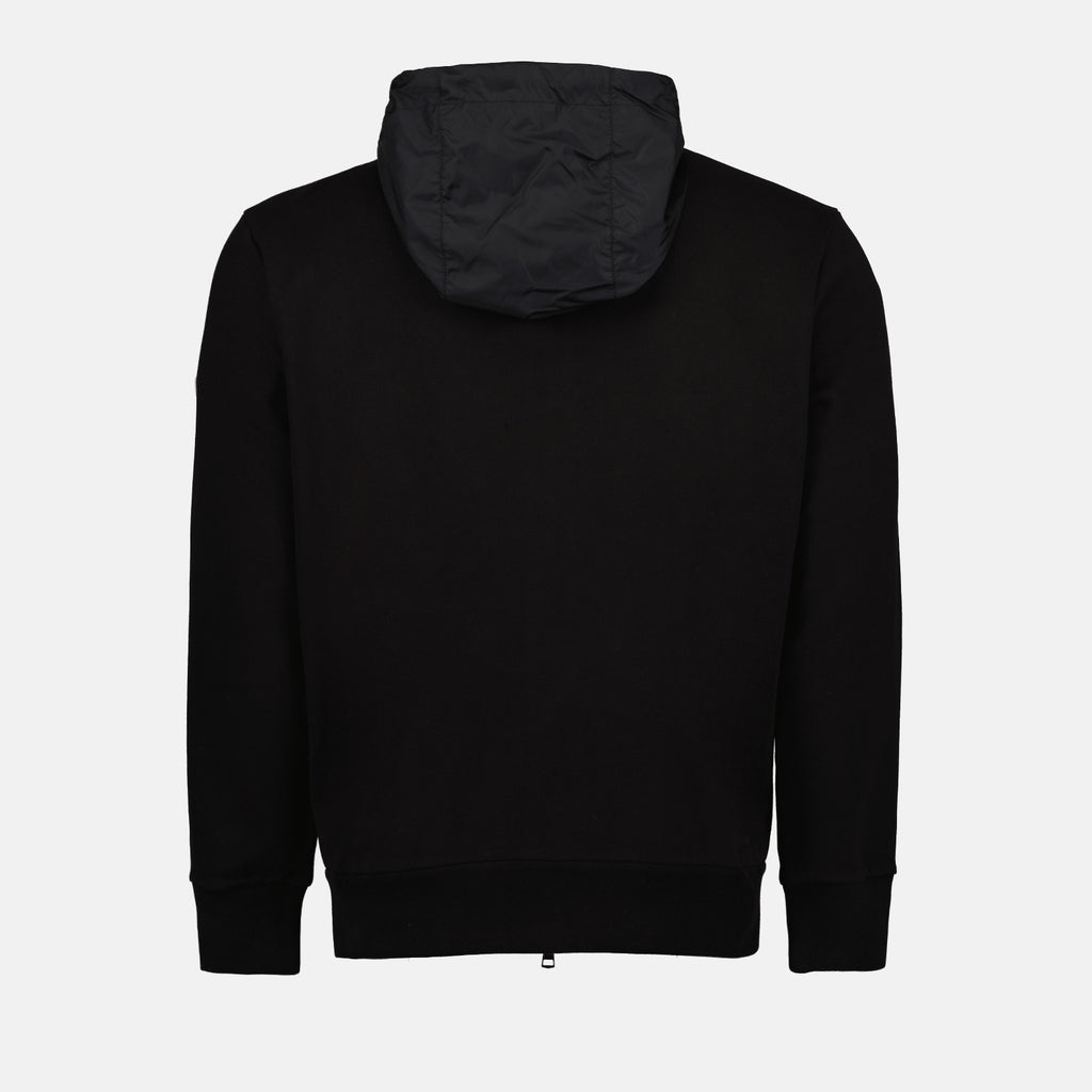스웨트셔츠 Sweatshirt zippé Moncler 검은색 Homme