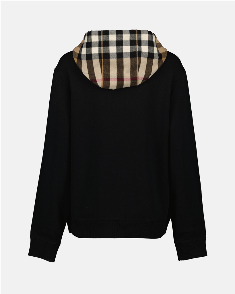 Sweatshirts Sweatshirt zippé Burberry Noir Femme