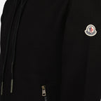 스웨트셔츠 Sweatshirt zippé Moncler 검은색 Homme