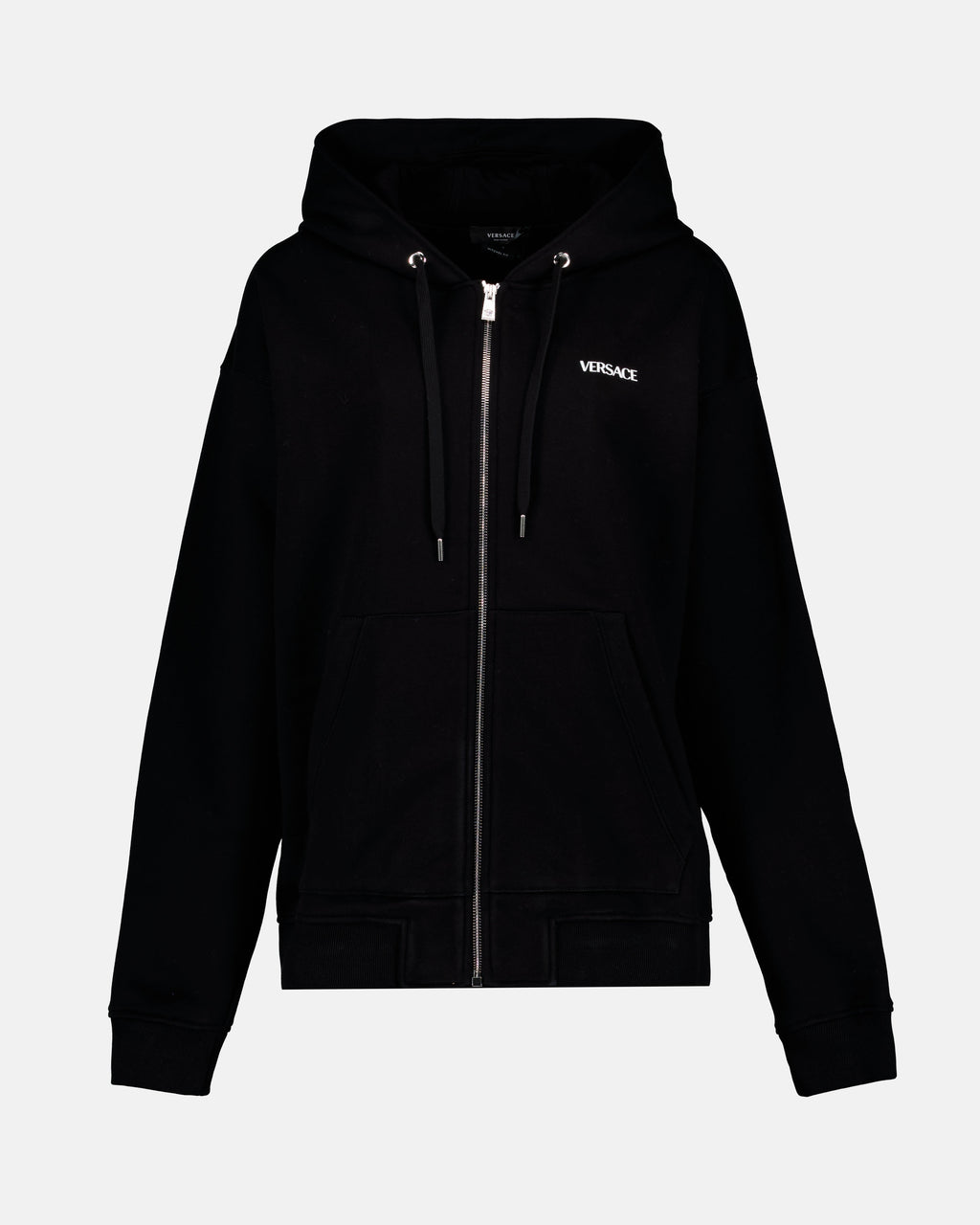 Sweatshirts Sweatshirt zippé Versace Schwarz Homme
