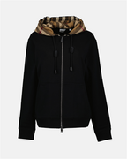 Sweatshirts Sweatshirt zippé Burberry Noir Femme