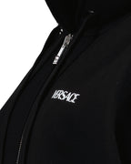 Sweatshirts Sweatshirt zippé Versace Schwarz Homme