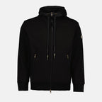 스웨트셔츠 Sweatshirt zippé Moncler 검은색 Homme