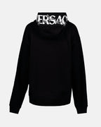 Sweatshirts Sweatshirt zippé Versace Schwarz Homme