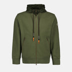 스웨트셔츠 Sweatshirt zippé Moncler 녹색 Homme