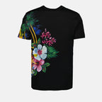 T-Shirts T-shirt à fleurs Dolce & Gabbana Blau Homme
