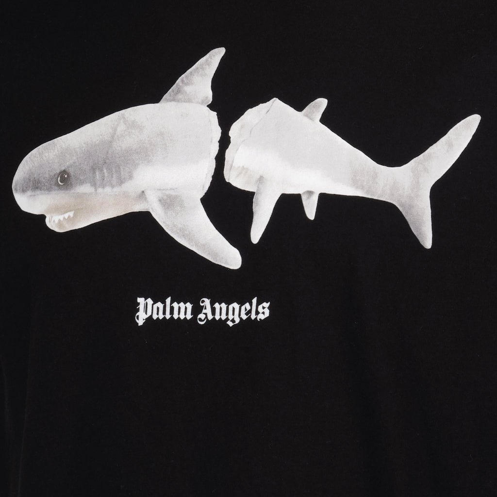 Camisetas T-shirt à imprimé graphique Palm Angels Preto Homme