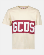 T-shirts Band logo T-shirt GCDS Beige Man