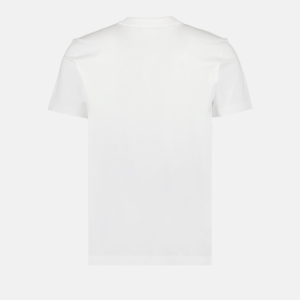 T-shirts T-shirt à logo Dolce & Gabbana Blanc Homme