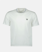 T-Shirts T-shirt à logo Prada Weiß Homme