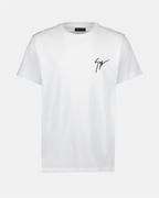 T-shirts T-shirt à logo Giuseppe Zanotti Blanc Homme