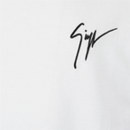 T-shirts T-shirt à logo Giuseppe Zanotti Blanc Homme