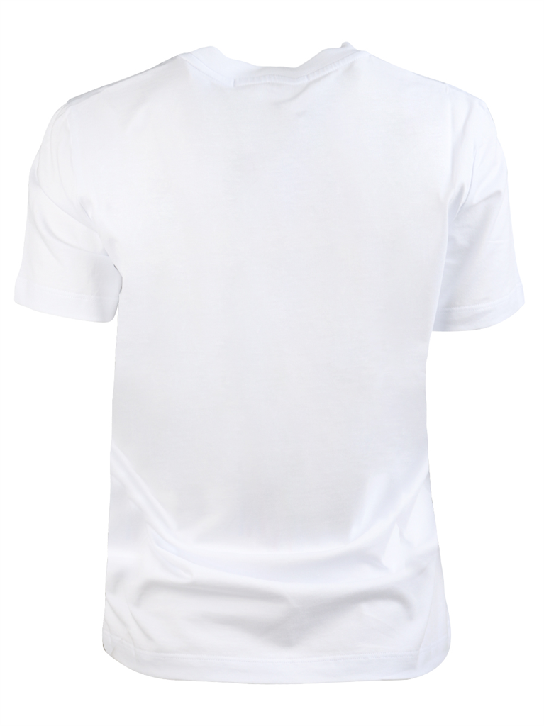 T-shirts T-shirt à logo MSGM Blanc Femme