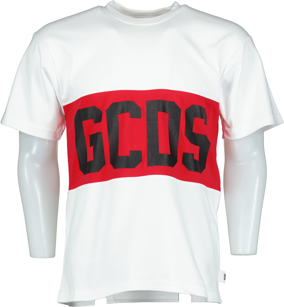 Tシャツ ロゴTシャツ GCDS 白 男