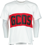 Tシャツ ロゴTシャツ GCDS 白 男