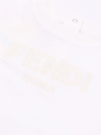 Bekleidung T-Shirt Fendi Roma Fendi Weiß Kinder