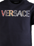 Vestuário T-shirt com Logotipo Versace Azul escuro Crianças