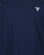 T-Shirts T-shirt à logo Prada Dunkelblau Homme