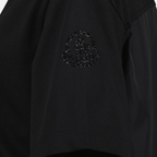 T-shirts T-shirt à logo et ruban Moncler Noir Femme