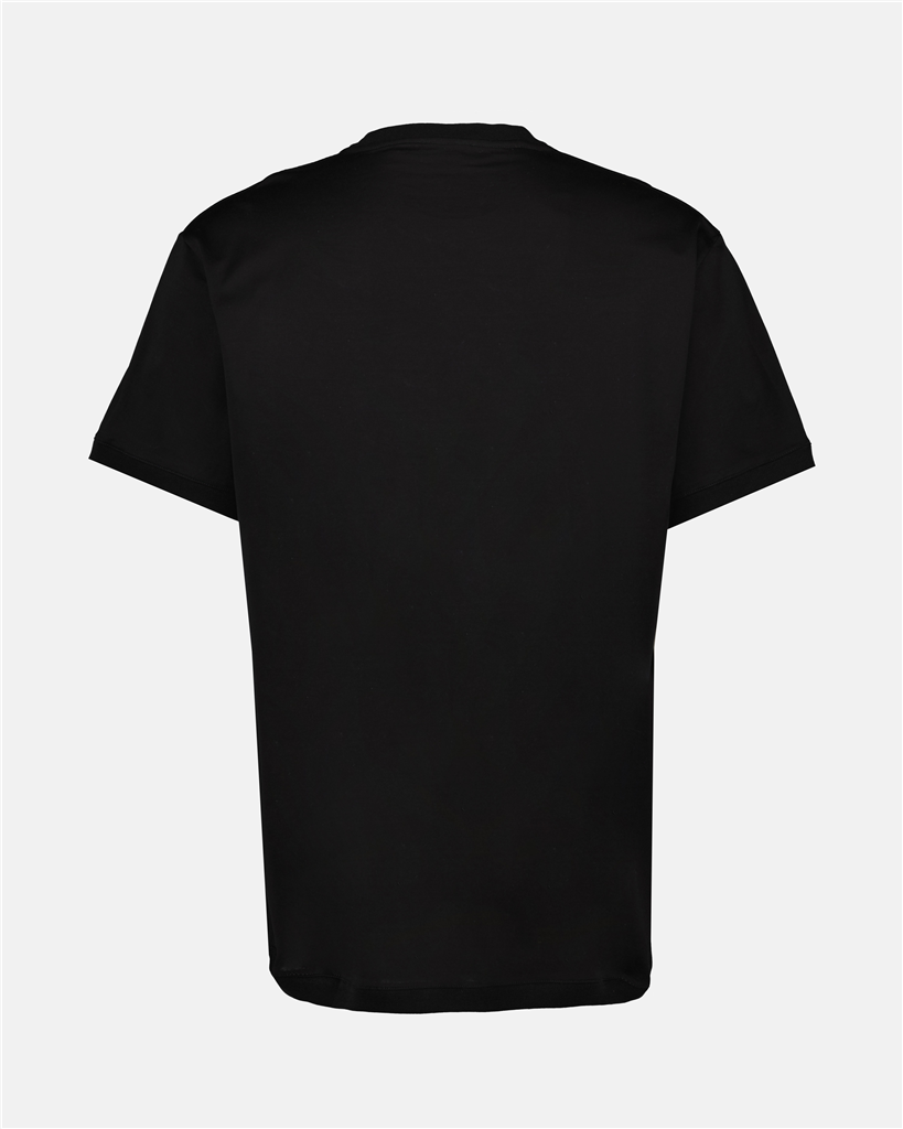 티셔츠 T-shirt à logo Alexander McQueen 검은색 Homme