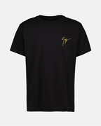 T-Shirts T-shirt à logo Giuseppe Zanotti Schwarz Homme