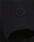 T-shirts T-shirt com Logo Moncler Preto Mulheres