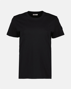 T-shirts T-shirt com Logo Moncler Preto Mulheres