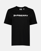 T-shirts Logo T-shirt Burberry Black Women