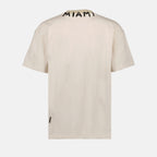T-shirts T-shirt à logo Seasonal Palm Angels Beige Homme