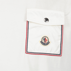 T-shirts T-shirt à poche Moncler Blanc Homme