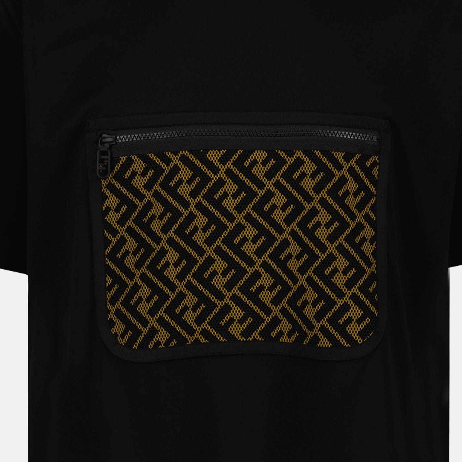 T-shirt T-shirt à poche Fendi Nero Homme