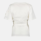 T-shirts T-shirt ajusté Moncler Blanc Femme