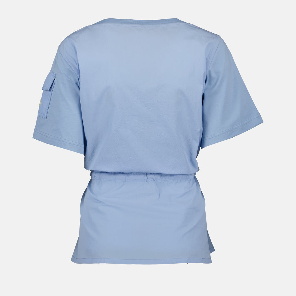 T-shirts T-shirt ajusté Moncler Bleu Femme