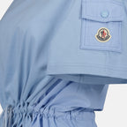 T-shirts T-shirt ajusté Moncler Bleu Femme