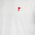 T-shirt myCompañero: La Nuova Ondata della Moda di Lusso Ami PARIS Bianco Unisex