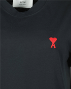 T-shirts T-shirt Ami de cœur Ami PARIS Noir Unisexe